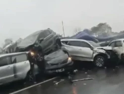 Tabrakan Beruntun di Tol Cipularang, Diduga Dipicu Truk Bermuatan Berat dengan Rem Blong