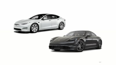 Duel Kecepatan: Porsche Taycan vs Tesla Model S, Siapa Raja Sedan Listrik?