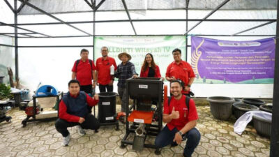 Telkom University Luncurkan Empat Inovasi Pengolahan Sampah dan Limbah Peternakan di Garut