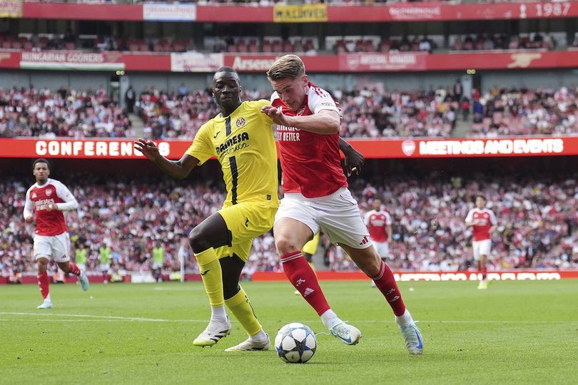 Pemain-Arsenal-dan-Villarreal-bertanding-di-laga-pramusim