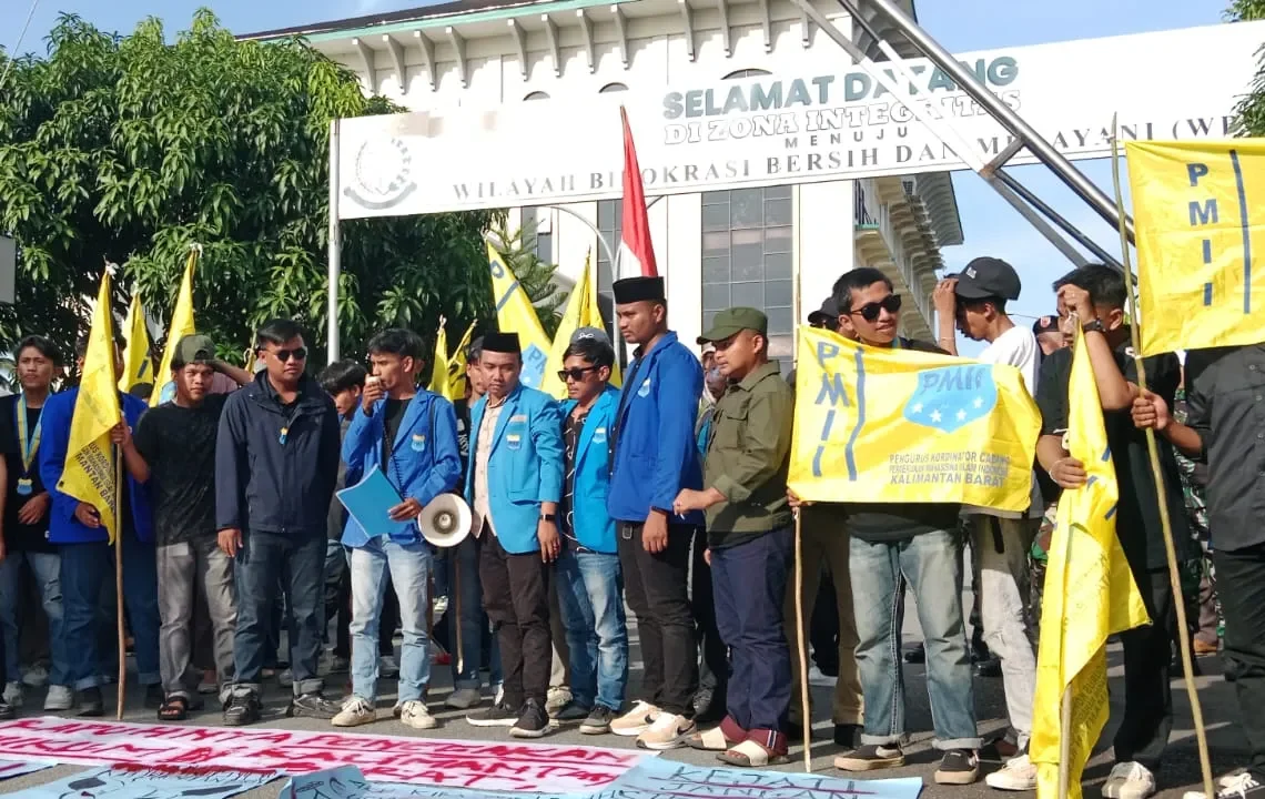 PMII Kalbar Menggugat: Desak Kejelasan Kasus Korupsi BP2TD