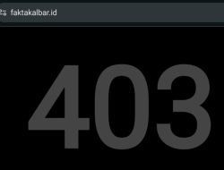 Faktakalbar.id Lumpuh Total: Pesan 403 Forbidden Muncul Pasca Berita Voli Viral